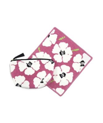 花柄シェニールタオル　Ｐ３７０５０２
