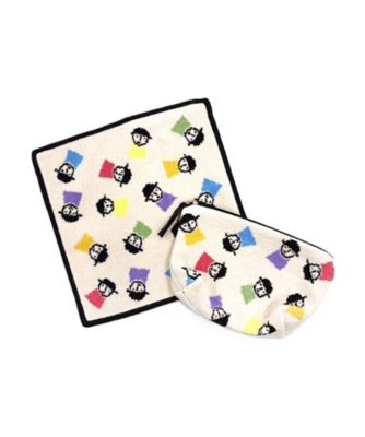ピッコーネ総柄　シェニールタオル　Ｐ３７０５０３
