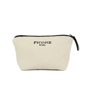 ピッコーネ総柄シェニールポーチ　Ｐ３７０５０６