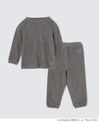Foo Tokyo/フートウキョウ <Foo Tokyo x Lautashi>コットンパイル セット(プルオーバー×パンツ)キッズ グレー