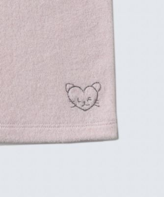 ＜Ｆｏｏ　Ｔｏｋｙｏ　ｘ　Ｌａｕｔａｓｈｉ＞コットンカシミヤパイル　セット（プルオーバー×パンツ）キッズ　ピンク