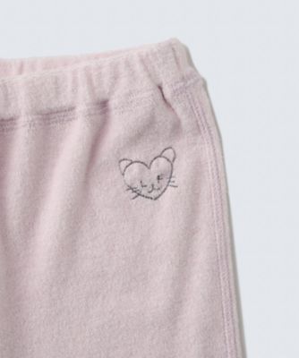 ＜Ｆｏｏ　Ｔｏｋｙｏ　ｘ　Ｌａｕｔａｓｈｉ＞コットンカシミヤパイル　セット（プルオーバー×パンツ）キッズ　ピンク