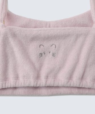 ＜Ｆｏｏ　Ｔｏｋｙｏ　ｘ　Ｌａｕｔａｓｈｉ＞コットンカシミヤパイル　ピンク　セット（ビスチェ×パンツ）