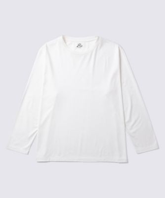 ＜Foo Tokyo＞【メンズ】シルクコットンロングスリーブＴシャツ　ホワイト