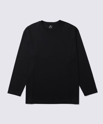 ＜Foo Tokyo＞【メンズ】シルクコットンロングスリーブＴシャツ　ブラック