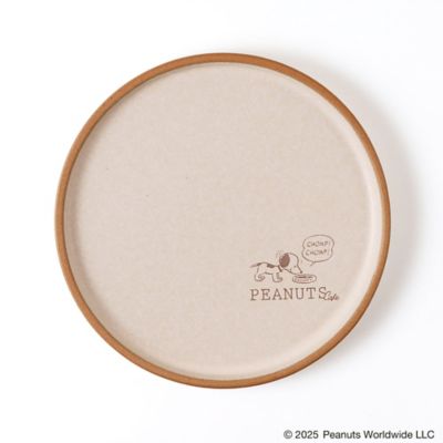 PEANUTS Cafe (Women)/ピーナッツ カフェ フラットプレート　Ｓ　ホワイト
