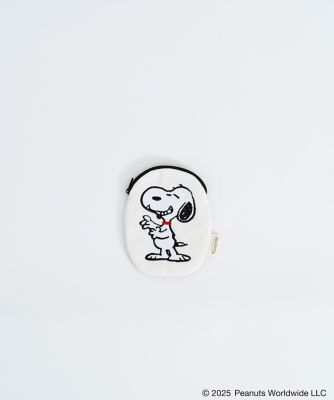 PEANUTS Cafe (Women)/ピーナッツ カフェ 刺繍ポーチ　スヌーピー　【銀座三越限定】