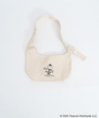 PEANUTS Cafe (Women)/ピーナッツ カフェ キャンバスショルダー　スヌーピー＆サリー　【銀座三越限定】