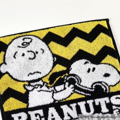 ハンドタオル CALL イエロー | PEANUTS Cafe (Women)/ピーナッツ