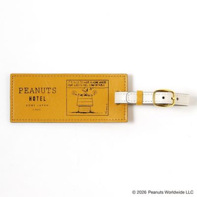PEANUTS HOTEL レザーラゲッジタグ | PEANUTS Cafe (Women