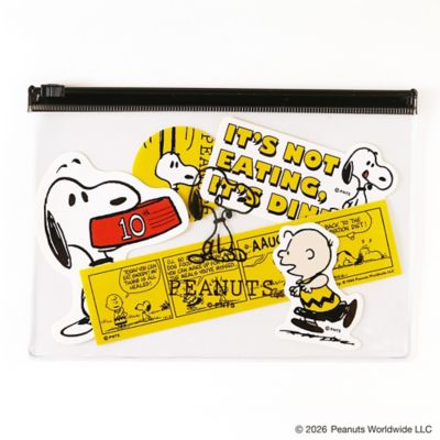 10th anniversary ステッカーポーチセット | PEANUTS