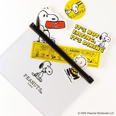10th anniversary ステッカーポーチセット | PEANUTS
