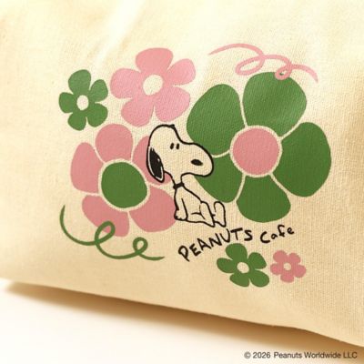 ナチュラルフラワー ポーチ | PEANUTS Cafe (Women)/ピーナッツ カフェ