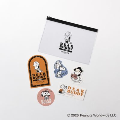 銀座三越限定 ステッカーポーチセット | PEANUTS Cafe (Women