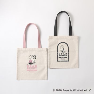 スヌーピー銀座２０２２限定トートバッグ 銀座三越限定 トートバッグ ブラック | PEANUTS Cafe (Women