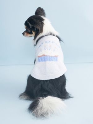 新品❤️2点ジェラートピケBirthdayスムーズィーカップケープルオーバー CAT&DOG】【Birthday】スムーズィーケープ(ウェア)｜ルーム