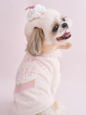 新品❤️2点ジェラートピケBirthdayスムーズィーカップケープルオーバー CAT&DOG】【Birthday】スムーズィーケープ(ウェア)｜ルーム