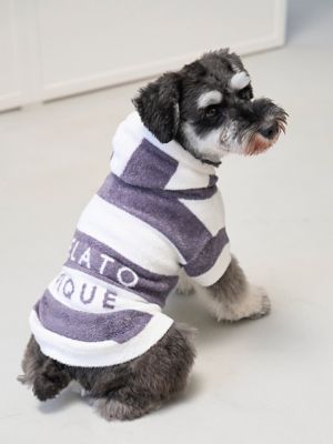 CAT＆DOG】スムーズィーXLサイズ2ボーダーフーディー