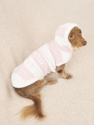 ＜gelato pique (Women)＞【ＣＡＴ＆ＤＯＧ】スムーズィーダックスサイズ２ボーダーフーディー