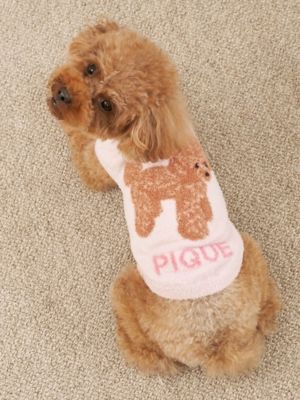 ＜gelato pique (Women)＞【ＣＡＴ＆ＤＯＧ】スムーズィートイプードル柄ＪＱＤプルオーバー