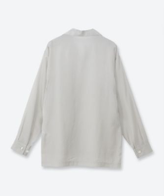 ACETATE CUPRO STRIPE PJ SHIRT