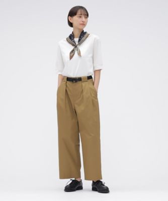 トラウザーズ SOFT BRUSHED COTTON TWILL