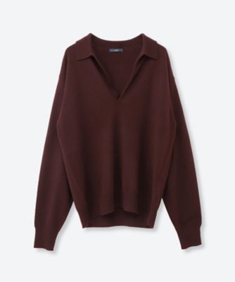 CASHMERE KNIT SKIPPER PULLOVER 168