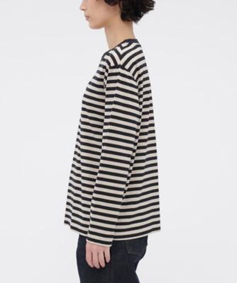 Tシャツ STRIPE COTTON JERSEY TOP