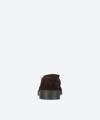 シューズ Tassle Loafer Dark Brown Suede