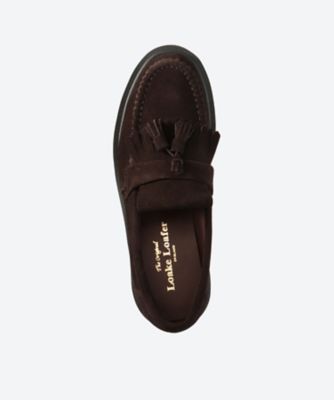 シューズ Tassle Loafer Dark Brown Suede