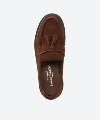シューズ Tassle Loafer Tabaco Suede 623