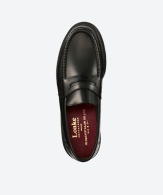 Loake ローファー ブラック シューズ Classic Loafer Black Polished
