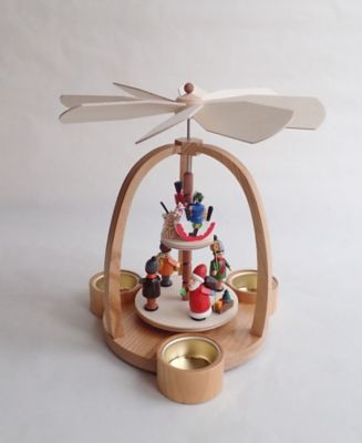 アトリエニキティキ   回転式キャンドルスタンド　3本アーチのクリスマス　新品 アトリエニキティキ 回転式キャンドルスタンド 3本アーチの