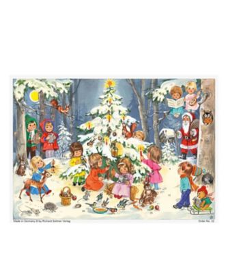 ATELIER NIKI TIKI (Baby & Kids)/アトリエ ニキティキ アドベントカレンダー ツリーを囲む子どもたち SEL032 机・デスク【三越伊勢丹/公式】