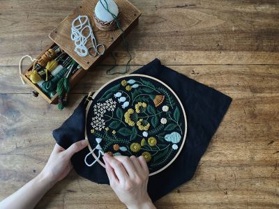 樋口愉美子　ＷＯＯＬ　ＳＴＩＴＣＨ　ＢＯＴＡＮＩＣＡＬ　ＦＬＯＷＥＲ　ＫＩＴ