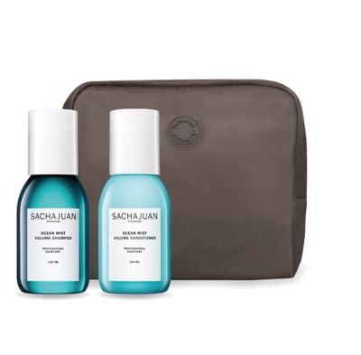 サシャワン　オーシャンミストシャンプー＆コンディショナーポーチ付き