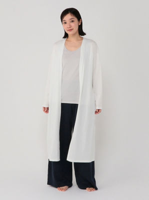 CIVARISE × DEAL DESIGN ロングカーディガン ホワイト CIVARISE × DEAL