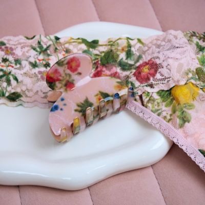 スモール　クチュール　ジョー　ハンキー　パンキー　プリンテッド　シグニチャー　レース　ロー　ライズ　タンガ　オーバージョイ　セット