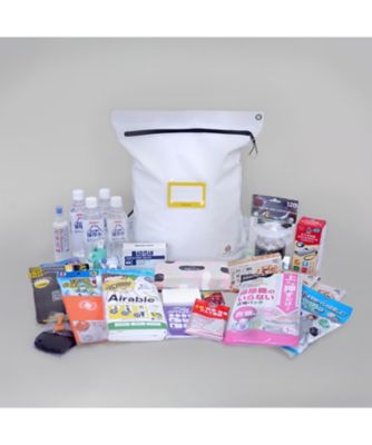 ターミナル　オリジナル防災セット　２４種類３５品