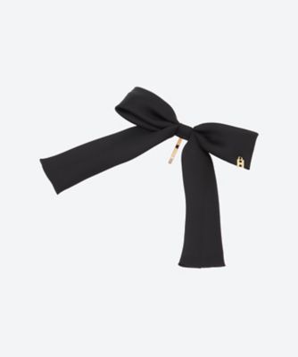 ポワンサテンリボンポニーテールフック HF―011―BLK | THE HANY