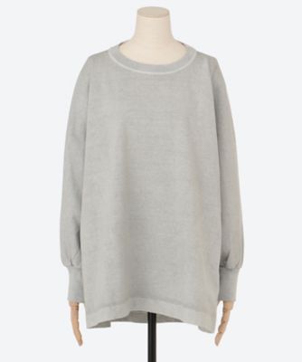 YLEVE (Women)/イレーヴ OPEN END COTTON PIGMENT DYE P/O 1685166514 グレー トップス【三越伊勢丹/公式】