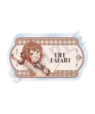 ＜学園アイドルマスター＞★【予約商品】ネームバッジ　めがね×ラテコーデｖｅｒ．（花海　佑芽）