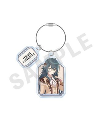 ☆【予約商品】ワイヤーアクリルキーホルダー めがね×ラテコーデver