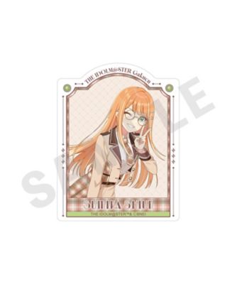 ＜学園アイドルマスター＞★【予約商品】ステッカー　めがね×ラテコーデｖｅｒ．（紫雲　清夏）