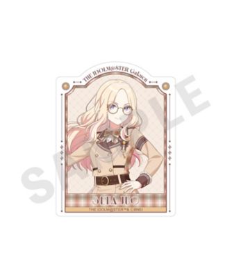 ＜学園アイドルマスター＞★【予約商品】ステッカー　めがね×ラテコーデｖｅｒ．（十王　星南）