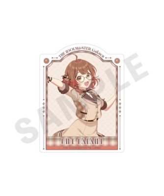 ＜学園アイドルマスター＞★【予約商品】ステッカー　めがね×ラテコーデｖｅｒ．（花海　佑芽）