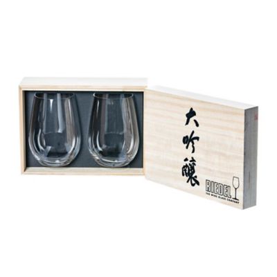 ＜ジ・オー・ワインタンブラー＞　大吟醸オー／酒テイスター　ペア（木箱入り）（２個入）