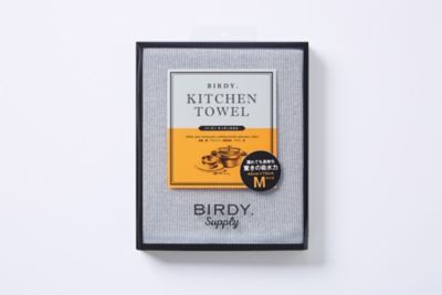 【母ちゃん、ていねい　たまにガサツおまとめ】ＢＩＲＤＹ．キッチンタオルＭ