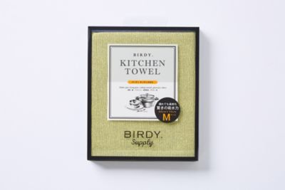 【母ちゃん、ていねい　たまにガサツおまとめ】ＢＩＲＤＹ．キッチンタオルＭ