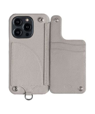 ＰＯＣＨＥ（ｉＰｈｏｎｅ１４Ｐｒｏ対応）チャコール